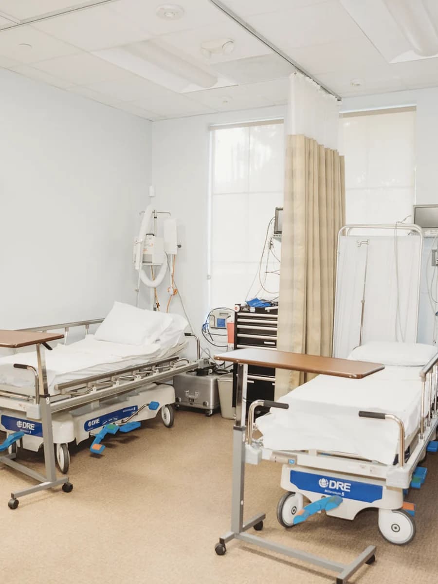An operating room at Mafi Surgery Center in Fresno