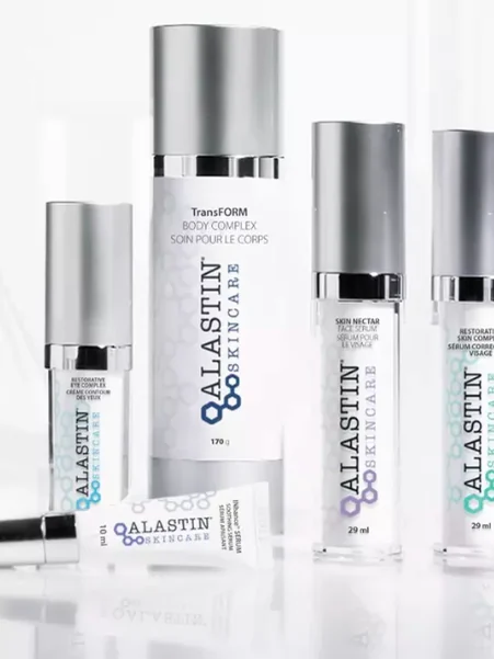 Alastin Skincare products from the medical-grade range carried at Mafi Plastic Surgery