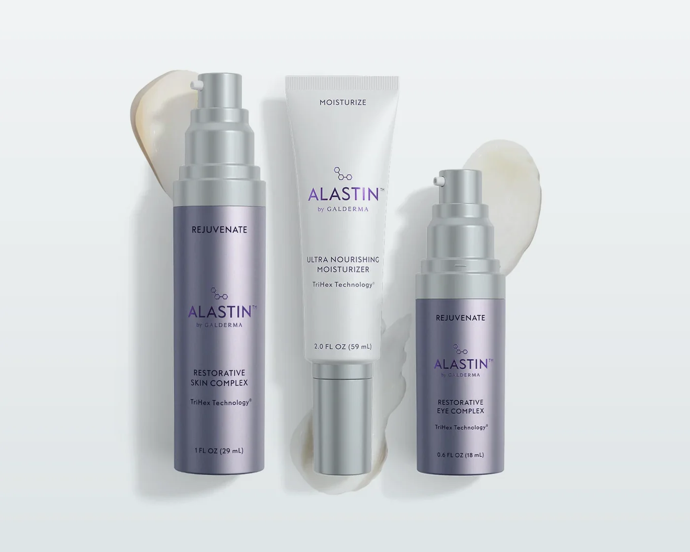 Alastin Skincare products from the medical-grade range carried at Mafi Plastic Surgery